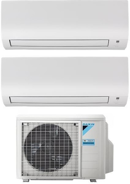 Shira Plus Multi Split Inverter Klima 1+2 Sistem (4MXM80) 24+24 Btu 8,0 Kw R32 Dış Ünite