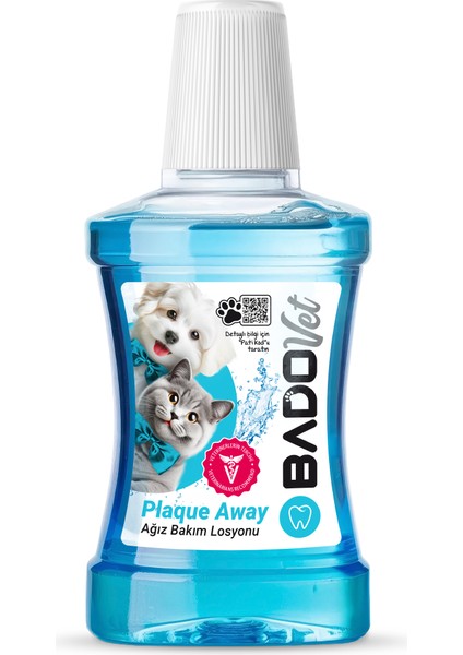 Plaque Away Kedi ve Köpekler Için Ağız Bakım Losyonu 250 ml