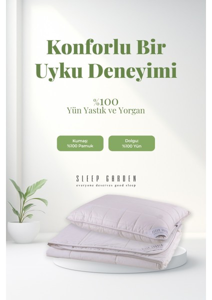 Tek Kişilik Yumuşak Dokulu Yün Yorgan-Yastık Set Ürün Tela Çantalı