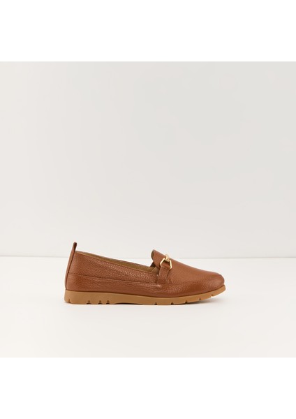 Clanton-Tr Ayakkabı Düz;Oxford & Loafer - Taba