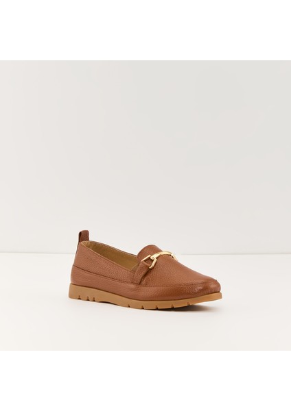 Clanton-Tr Ayakkabı Düz;Oxford & Loafer - Taba fırsatları