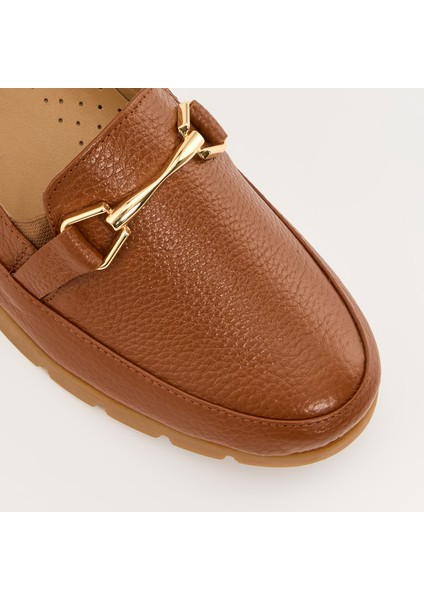 Clanton-Tr Ayakkabı Düz;Oxford & Loafer - Taba indirimleri
