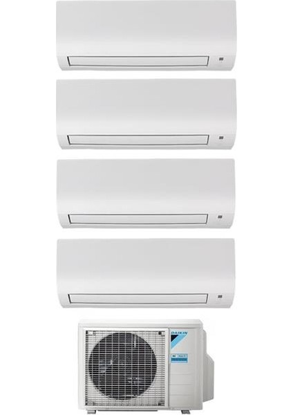 Shira Plus Multi Split Inverter Klima 1+4 Sistem (5MXM90) 9+9+12+18 Btu 9,0 Kw R32 Dış Ünite