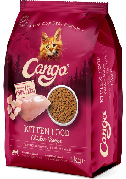 Yavru Kedi Maması Tavuk Etli 1 Kg