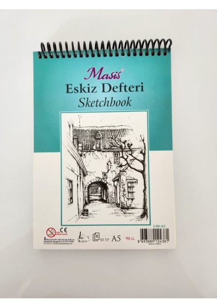 A5 50YP 90GR Eskiz Defteri