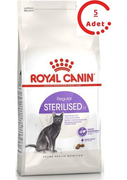 Sterilised Kısırlaştırılmış Kedi Maması 400 gr x 5 Adet
