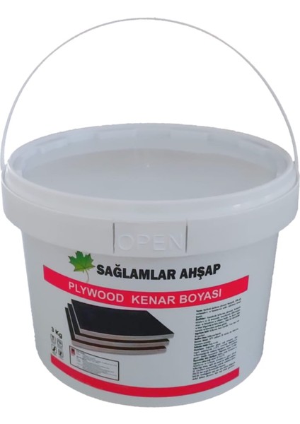 Plywood Kenar Boyası Su Bazlı 3kg