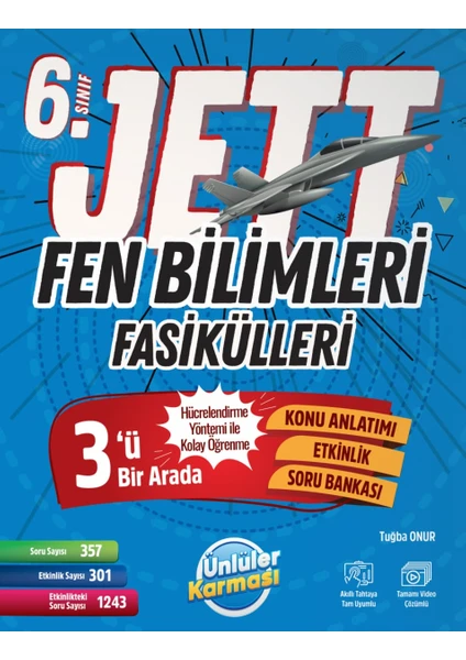 Ünlüler Karması 6. Sınıf Jett Fen Bilimleri Fasikülleri