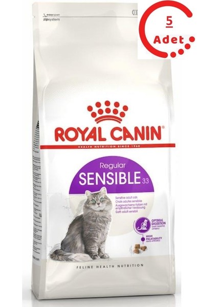 Sensible Kedi Maması 400 gr x 5 Adet
