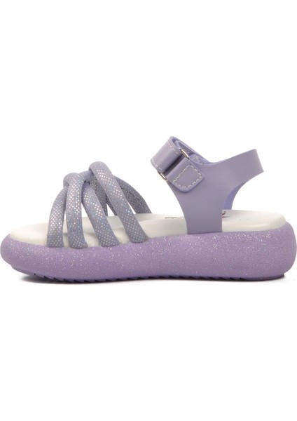 24-401-P Lila Ortopedik Taban Kız Çocuk Sandalet