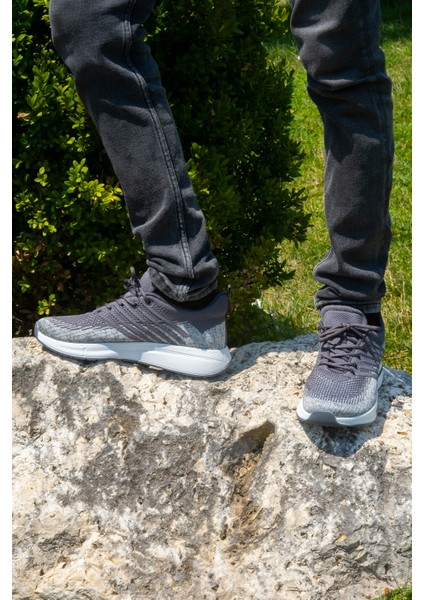 +6 cm Boy Uzatan Gizli Topuklu Triko Erkek Spor Ayakkabı, Sneaker fırsatları