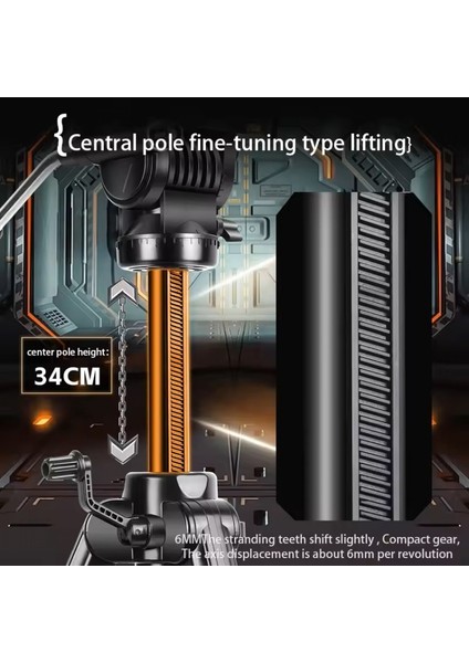 HT-T05 Profesyonel Alüminyum 210 cm Tripod Tok Alümimyum Taşınabilir Dslr Cep Telefonu Tripodu