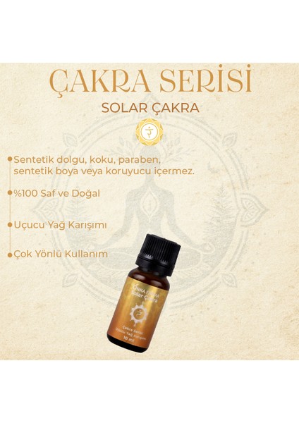 Solar Çakra Aromaterapi Yağ Karışımı 10 ml