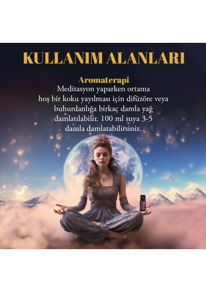Aslan Burcu Uçucu Yağ Karışımı 10 ml - Burç Serisi Aromaterapi