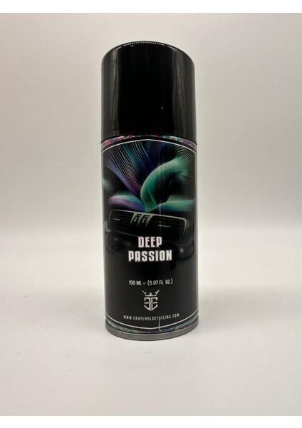 Custom Car Klima Kötü Koku Giderici Sprey 150 ml (Deep Passıon)