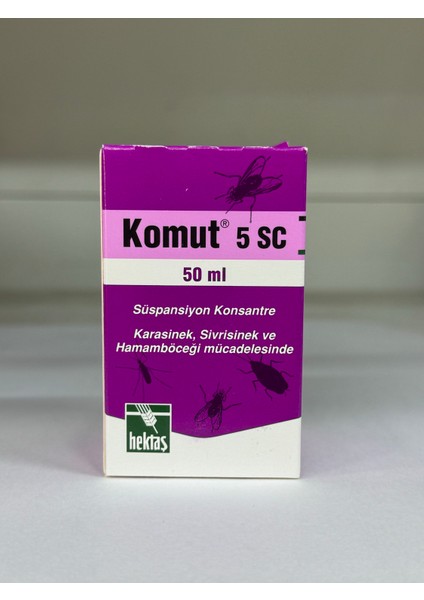 Komut Böcek Ilacı 50 ml