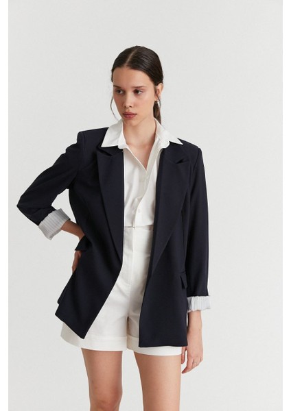 Çizgi Detaylı Blazer Ceket modelleri