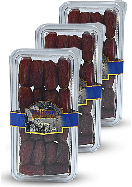 Trabzon Pazarı Doğal Jumbo Medine Hurma 3x400 gr
