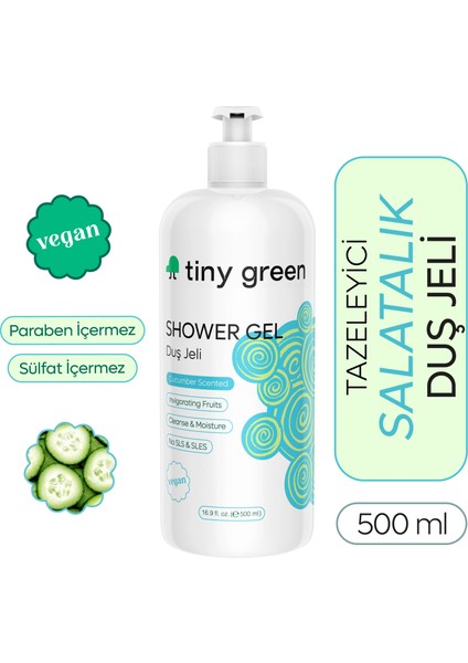 Duş Jeli Salatalık Kokulu 500 ml