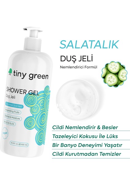 Duş Jeli Salatalık Kokulu 500 ml