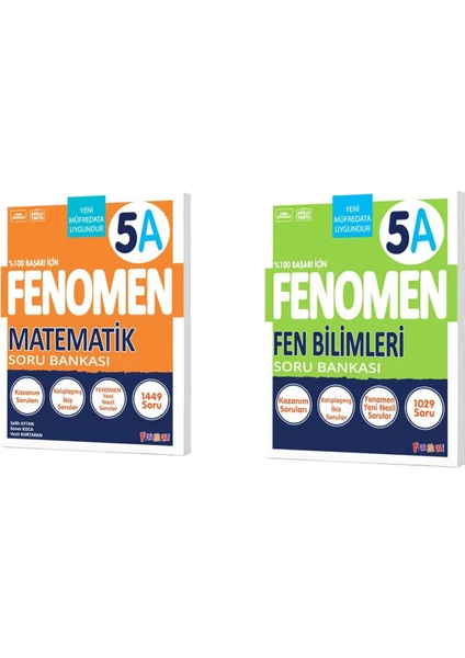 5. Sınıf Matematik (A)  ve Fen Bilimleri (A) Soru Bankası