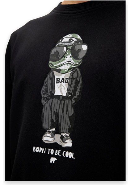 24.02.12.019 Gator Crewneck Sweat Erkek Sweatshirt fiyatları