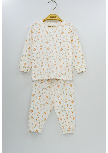 Çiçek Desenli Pijama Takımı 23220