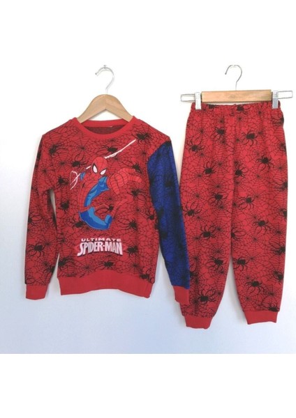 Spiderman Ultımate Sweatshirt Takım Örümcek Adam Çocuk