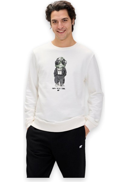 24.02.12.019 Gator Crewneck Sweat Erkek Sweatshirt fırsatları