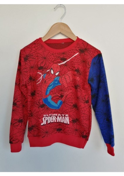 Spiderman Ultımate Sweatshirt Takım Örümcek Adam Çocuk modelleri