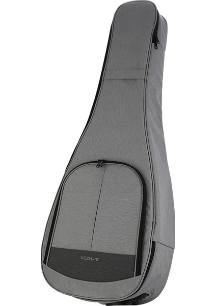 KBAG-20AC-LG Deluxe Gri Akustik Gitar Gigbag