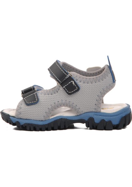 24-410-B Lacivert-Mavi Ortopedik Erkek Çocuk Sandalet