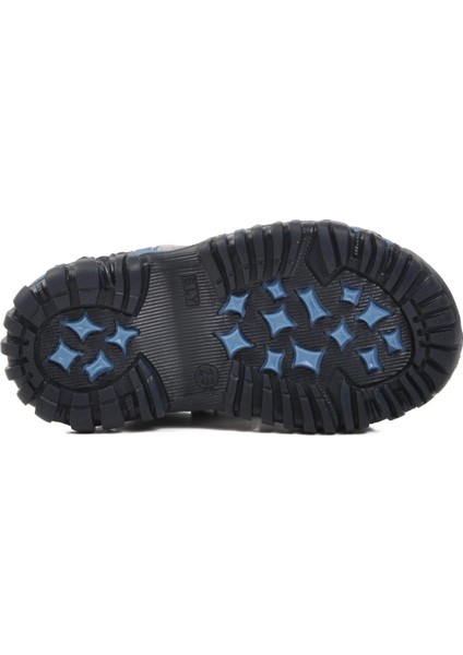 24-410-B Lacivert-Mavi Ortopedik Erkek Çocuk Sandalet