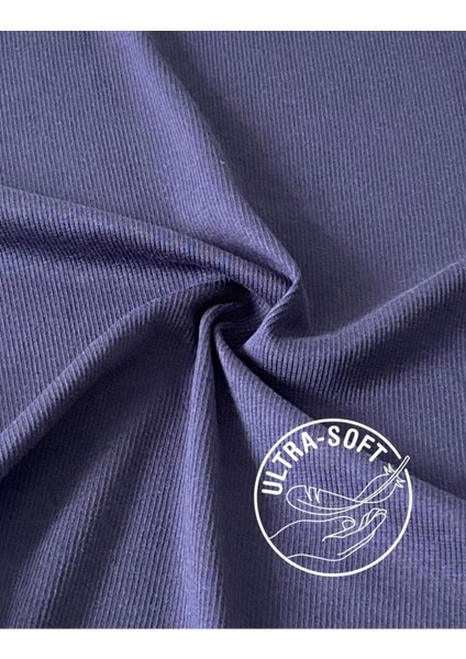 Kaşkorse Tam Boğazlı Body Sweatshirt Indigo Melanj Xl fırsatları