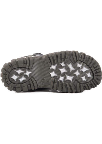 24-418-P Gri Kamuflaj Ortopedik Erkek Çocuk Sandalet