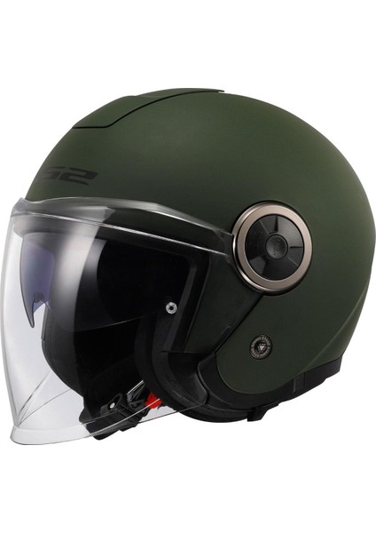 Classy Mat Yeşil Kask