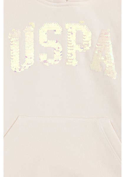 Kız Çocuk Krem Sweatshirt 50292512-VR071 fırsatları