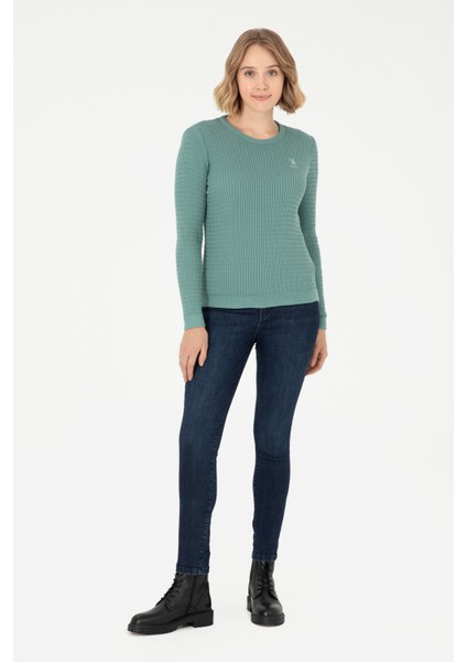 Kadın Mint Kazak /Triko 50288979-VR090 fırsatları