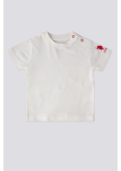 U.S. Polo Assn. U.S. Polo Assn. Erkek Bebek Krem Pijama Takım 50301988-VR071