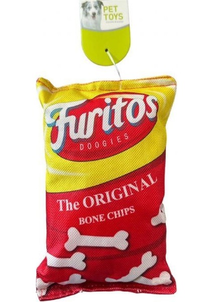 Köpek Oyuncağı Cips Paketi Furitos