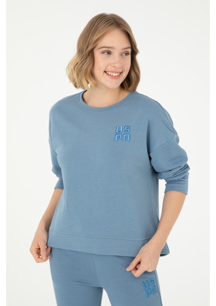 Kadın Koyu Mavi Sweatshirt 50296919-VR032