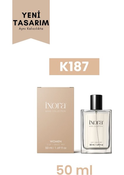 K187 Cool Lady Kadın Parfüm 50 ml EDP