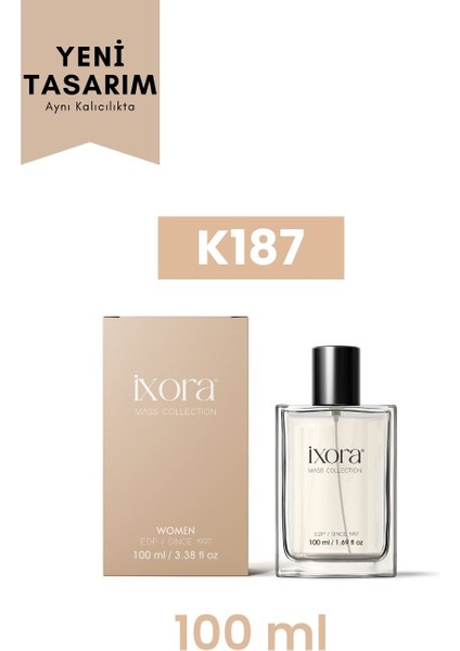 K187 Cool Lady Kadın Parfüm 100 ml EDP