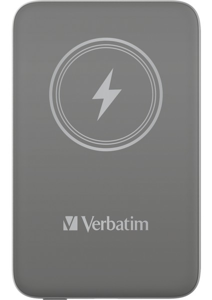 Magsafe 10000 Mah Manyetik Kablosuz Powerbank Verbatim 10000MAH Manyetik Kablosuz Şarj - Gri fiyatları