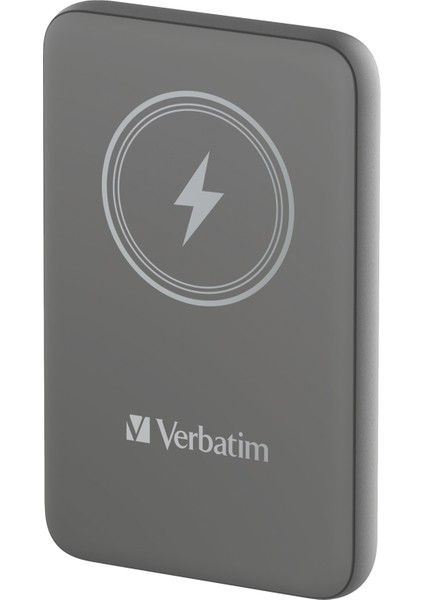 Magsafe 10000 Mah Manyetik Kablosuz Powerbank Verbatim 10000MAH Manyetik Kablosuz Şarj - Gri modelleri
