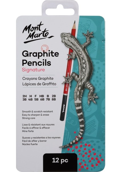 Mm Grafit Kalemler 12'Li Signature