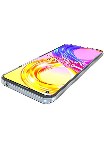 Realme 8 Kılıf Zore Süper Silikon Kapak-Renksiz fırsatları