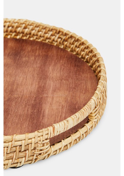 Sooboho Rattan Bambu Dekoratif Tepsi