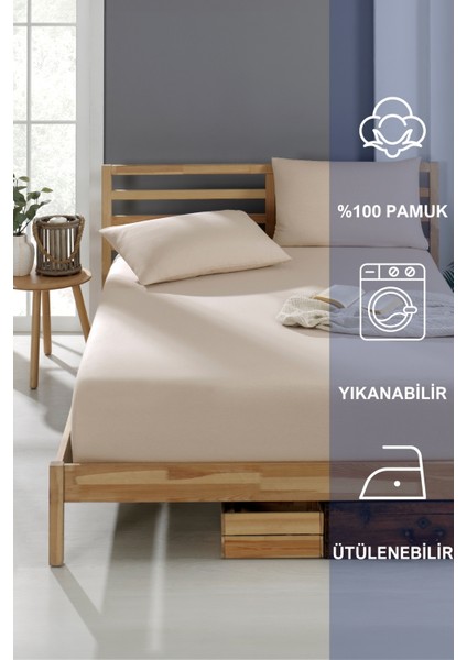 Akfil Kumaş Lastikli Fıtted Yastıklı Çarşaf Seti fiyatları