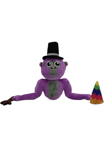 20 cm Goril Etiketi Maymun Anime Peluş Oyuncak Çocuklar (Yurt Dışından)